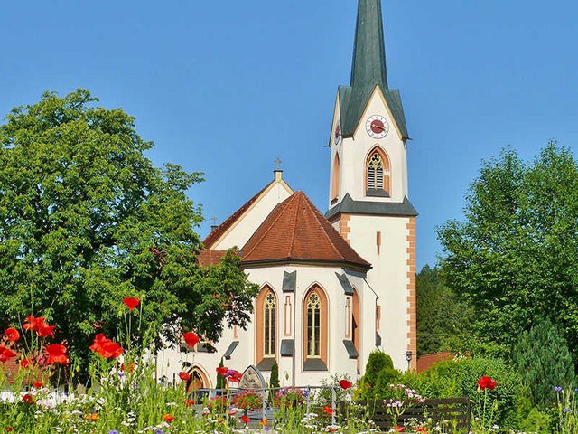 Friedhof Kirche Bad Grönenbach Zell