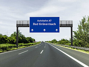 Autobahn Bad Grönenbach A7